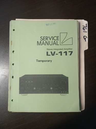 Alpine luxman 117 manuale - luxman,