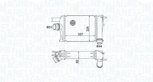 Radiatore intercooler