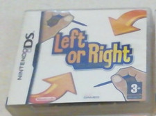 Left Or Right Videogioco Nintendo DS NDS usato Ottimo stato - come da foto