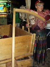 CARRETTO ARTIGIANALE PER GIARDINO