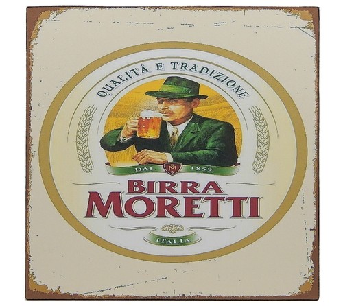 Insegna birra moretti italia - insegna,