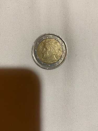 Moneta euro italiana con - moneta,