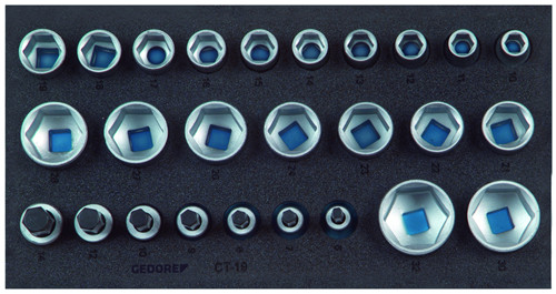 Gedore set inserti per chiave - per,