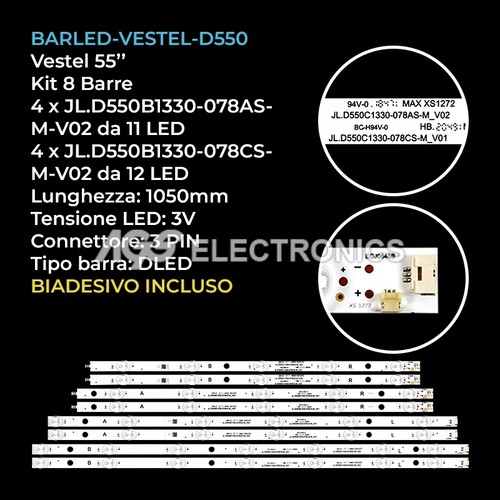 Kit barre strip led tv - 4,