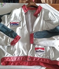 giacca pelle moto vintage
