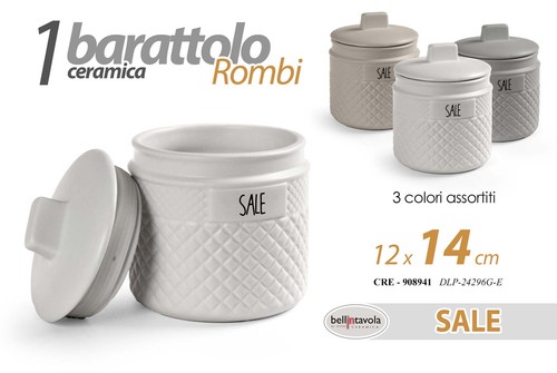 Barattolo sale tondo - , cucina