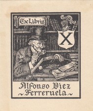 Exlibris etichetta libro - exlibris,