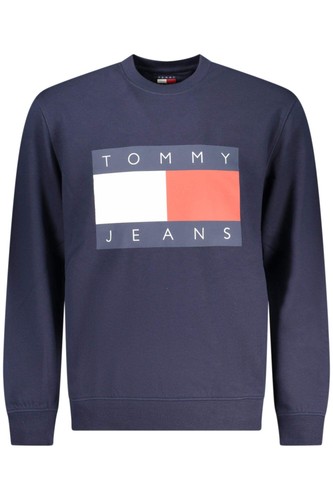 Felpa tommy hilfiger blu - tommy,