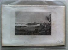 1834 BRINDISI - VEDUTA DEL PORTO - RARA