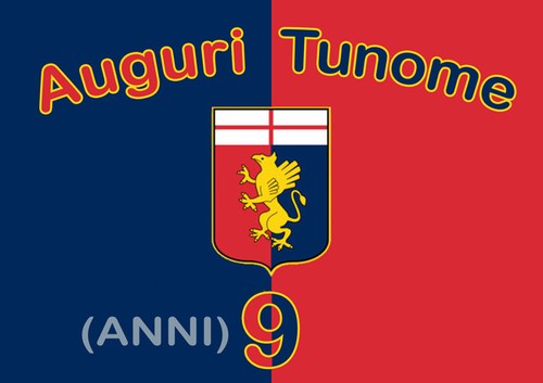 Cialda genoa calcio - genoa,