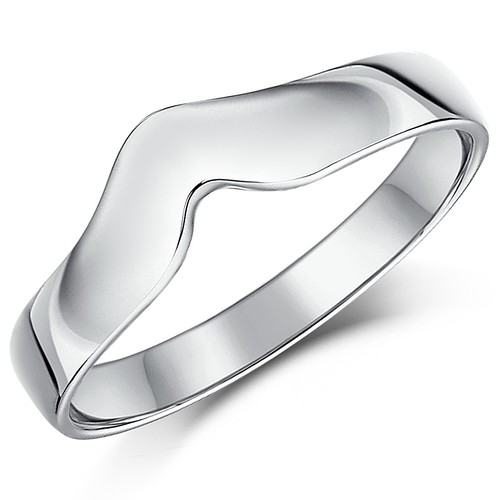 9ct oro bianco - bianco, a