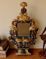 Specchio reliquiario italiano