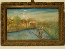 Forlì autoritratto prima guerra 1917 Porta Ravaldino non firmato Romagna 