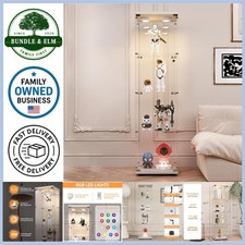 Vetrina in vetro con luci led