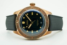 Oris Divers Sixty-Five Date 01 733 7771 3154-07 4 19 18BR Black Dial Bronze 3...