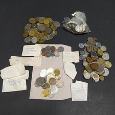 Blocco di monete straniere di