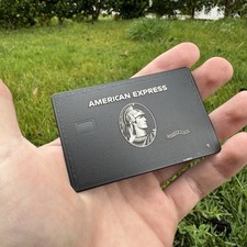 Carta nera personalizzata Amex