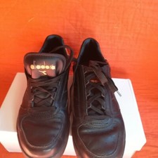 SNEAKERS 38.5 DIADORA ORIGINALI PIANTA STRETTA NERO SENZA SCATOLA