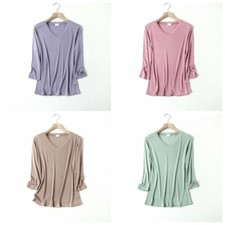 T-shirt donna 100% seta di