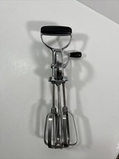 Frullatore a manovella sbattitore uova in acciaio inox Ekco Best vintage