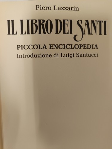 Libro dei santi - dei, piero