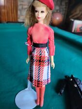 Vintage Francie Barbie bambola + vestito #3444 + cappotto generico Mattel 