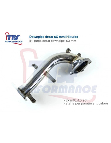 Downpipe ihi 60mm abarth - 60mm,