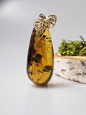 collana ambra verde pietra