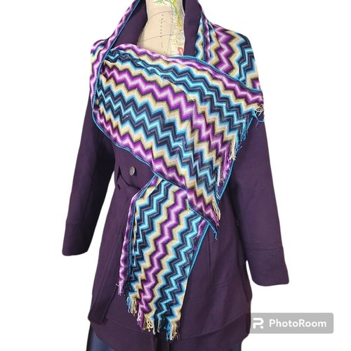 Sciarpa lunga leggera - , con