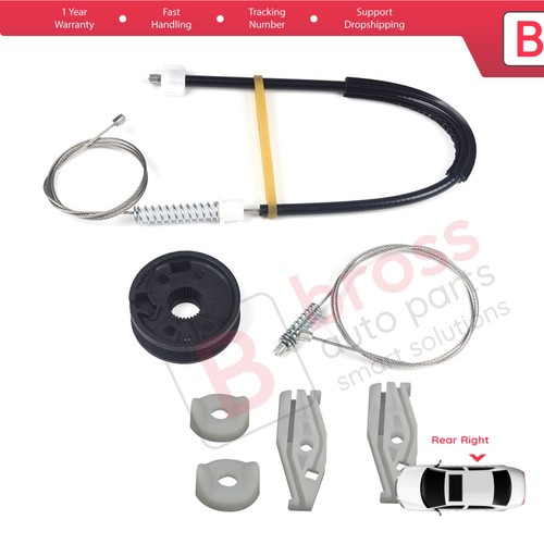 Kit alzacristalli posteriore - alzacristalli,