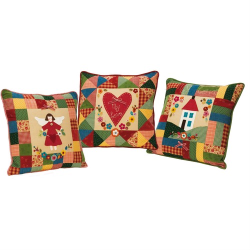 Set cuscini patchwork my - set,