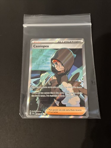 Carta pokemon cassiopea - carta,