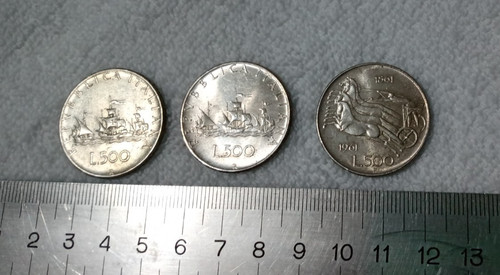 500 lire moneta in - x,