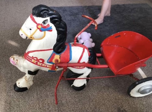 Carrello cavallo vintage anni - ,