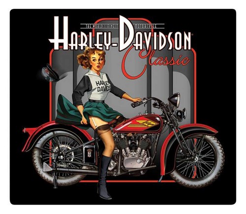 Harley davidson classic pin - classic,