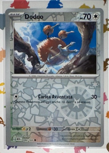 Pokemon doduo reverse - pokemon, foil