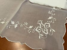 Tovaglietta da tè in organza