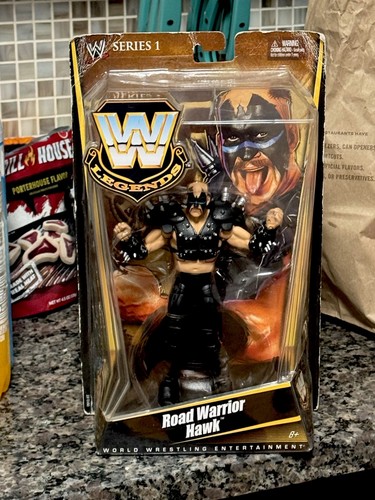 Wwe mattel legends hawk road - mattel,