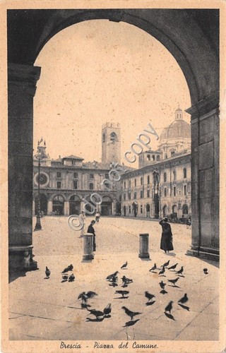 Cartolina postcard brescia - -,