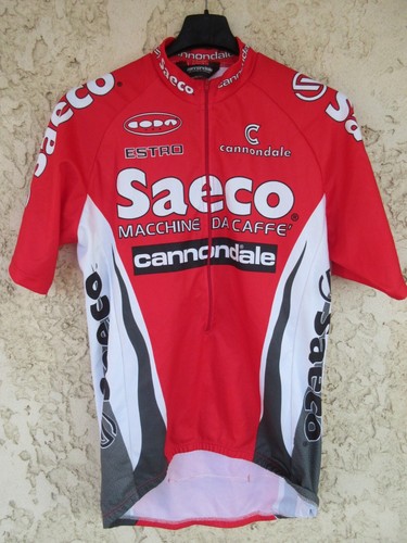 Maillot cycliste saeco - cycliste,