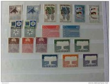 EUROPA CEPT ANNO 1957 completo