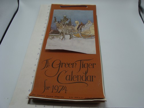 Calendario della tigre verde - della,