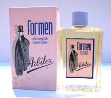 VINTAGE COLONIA UOMO 110ML ARBITER FOR MEN OLD ENGLISH LAVENDER EAU DE COLOGNE