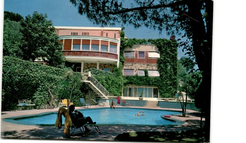 Cartolina villa les - cartolina, "les