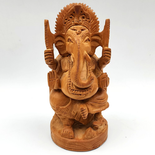 Idolo ganesh legno - ganesh, in