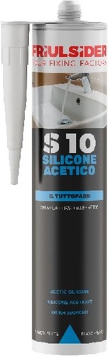 Silicone acetico trasparente