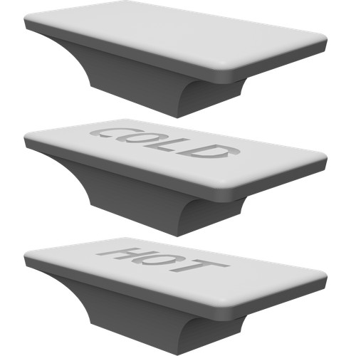Set pulsanti ricambio - ricambio, per