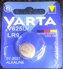 VARTA V625U PX625A LR9 1,5V Batteria Bottone Scad.2027