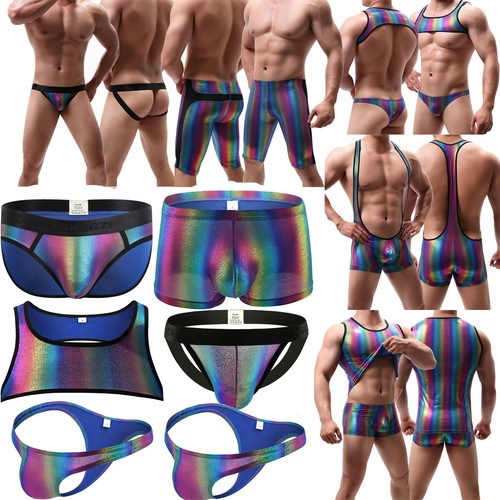 Boxer uomo arcobaleno