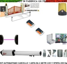 KIT APRICANCELLO AUTOMATICO 1